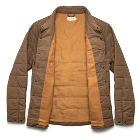 The Garrison Shirt Jacket in British Khaki Dry Wax: Alternate Image 10