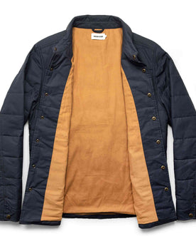 The Garrison Shirt Jacket in Navy Dry Wax: Alternate Image 11, Outerwear by Taylor Stitch