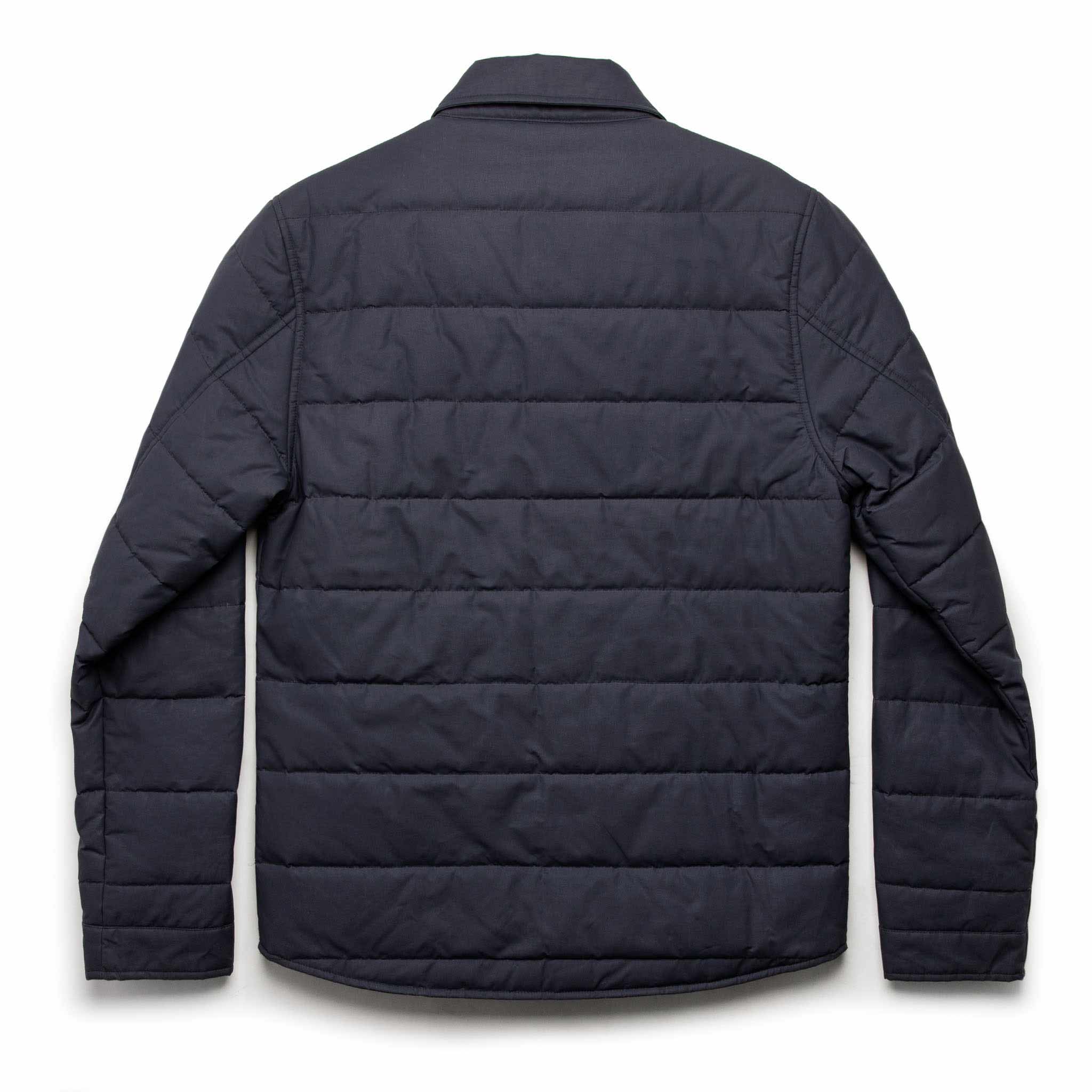 The Garrison Shirt Jacket in Navy Dry Wax: Alternate Image 12, Outerwear by Taylor Stitch