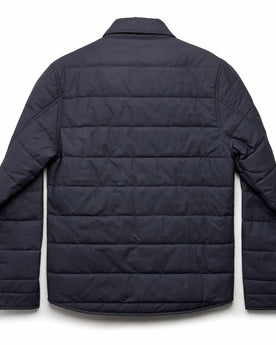 The Garrison Shirt Jacket in Navy Dry Wax: Alternate Image 12, Outerwear by Taylor Stitch