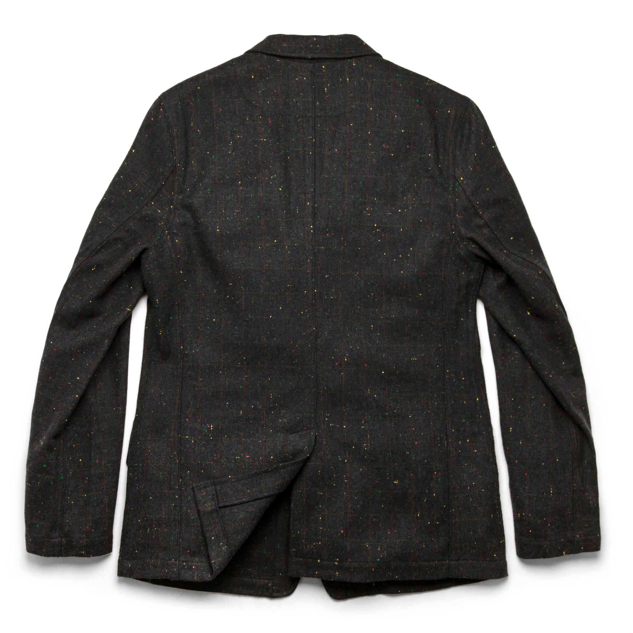 The Gibson Jacket in Navy Windowpane Donegal: Alternate Image 12, Outerwear by Taylor Stitch