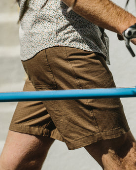 The Camp Short in British Khaki Ripstop: Alternate Image 5, Shorts by Taylor Stitch