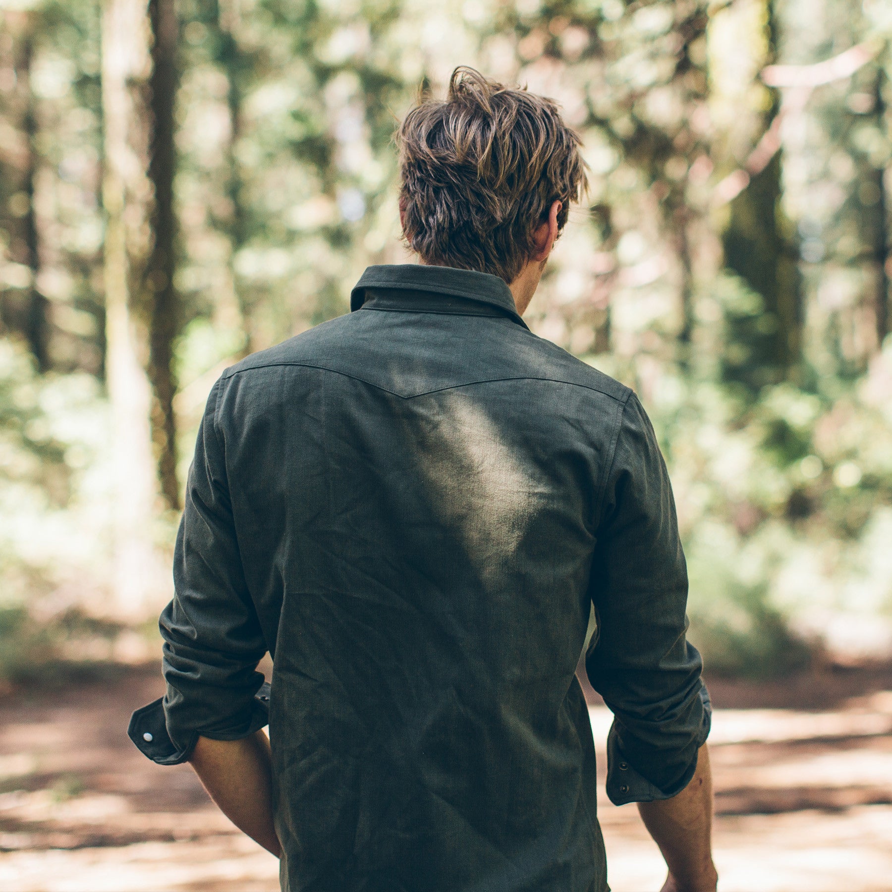 The Glacier Shirt in Olive Twill: Alternate Image 6, Wovens by Taylor Stitch