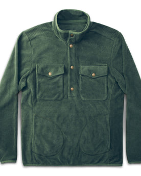 The Pack Pullover in Olive Polartec Fleece: Featured Image, Outerwear by Taylor Stitch