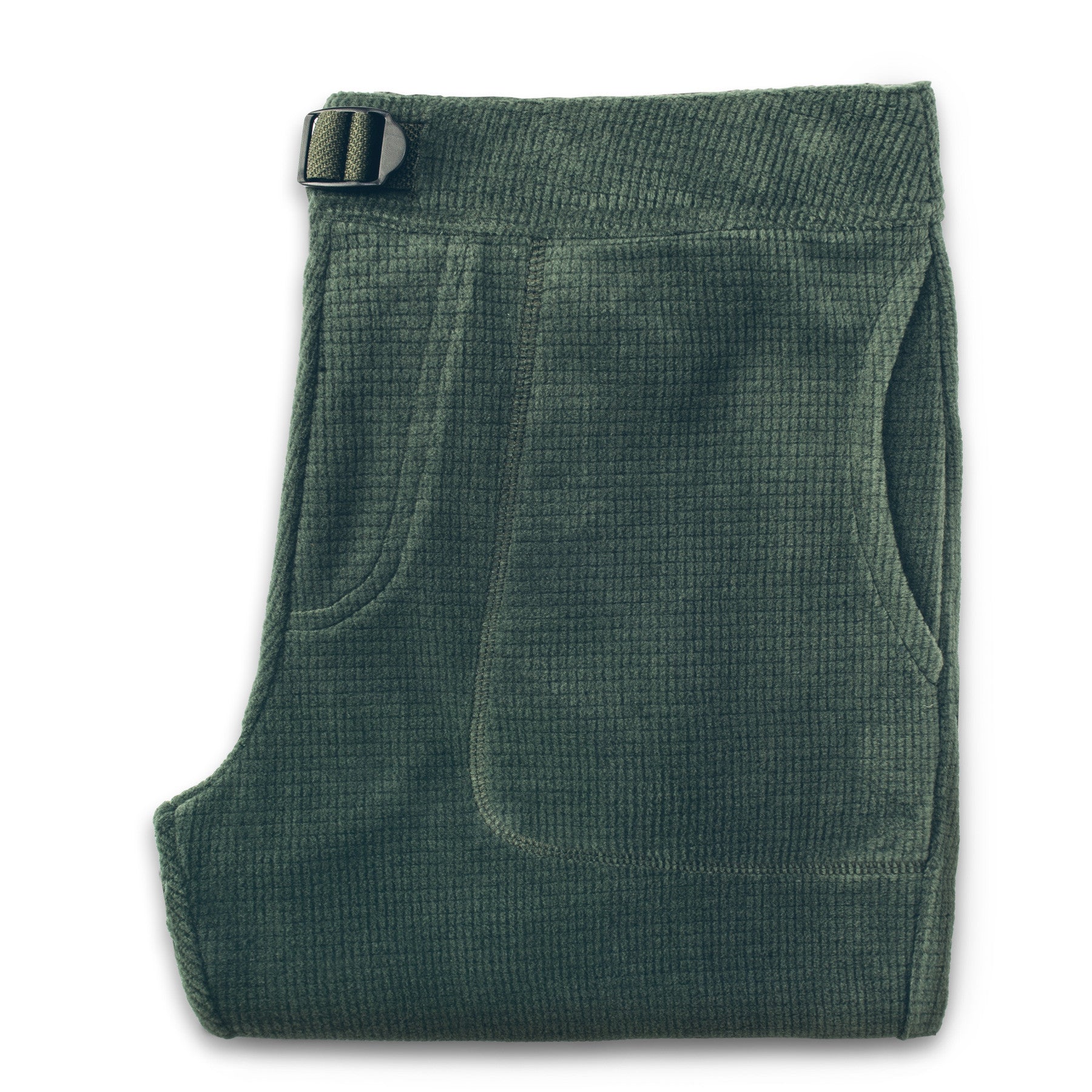 The Pack Pant in Olive Polartec Fleece: Featured Image, Pants by Taylor Stitch