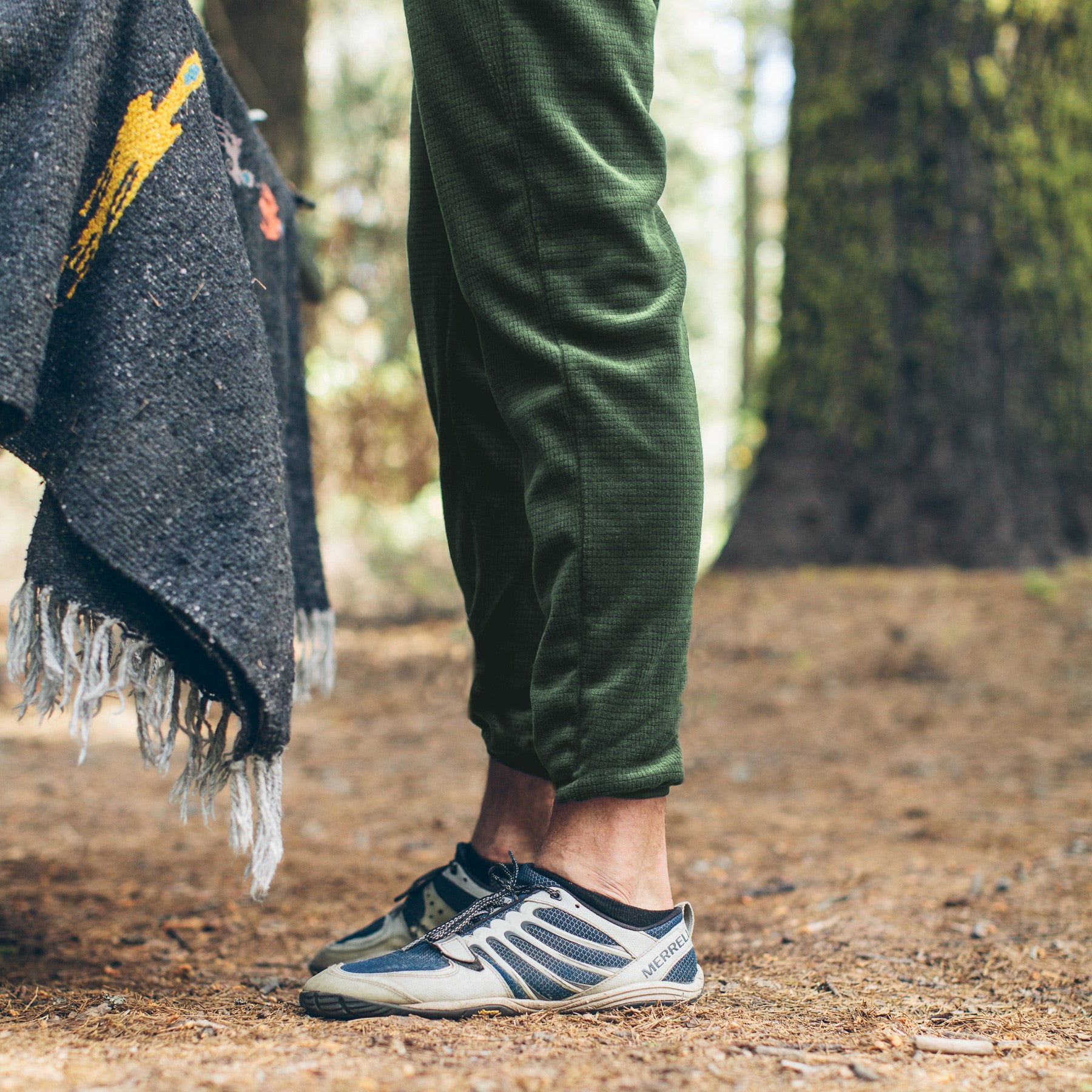 The Pack Pant in Olive Polartec Fleece: Alternate Image 1, Pants by Taylor Stitch