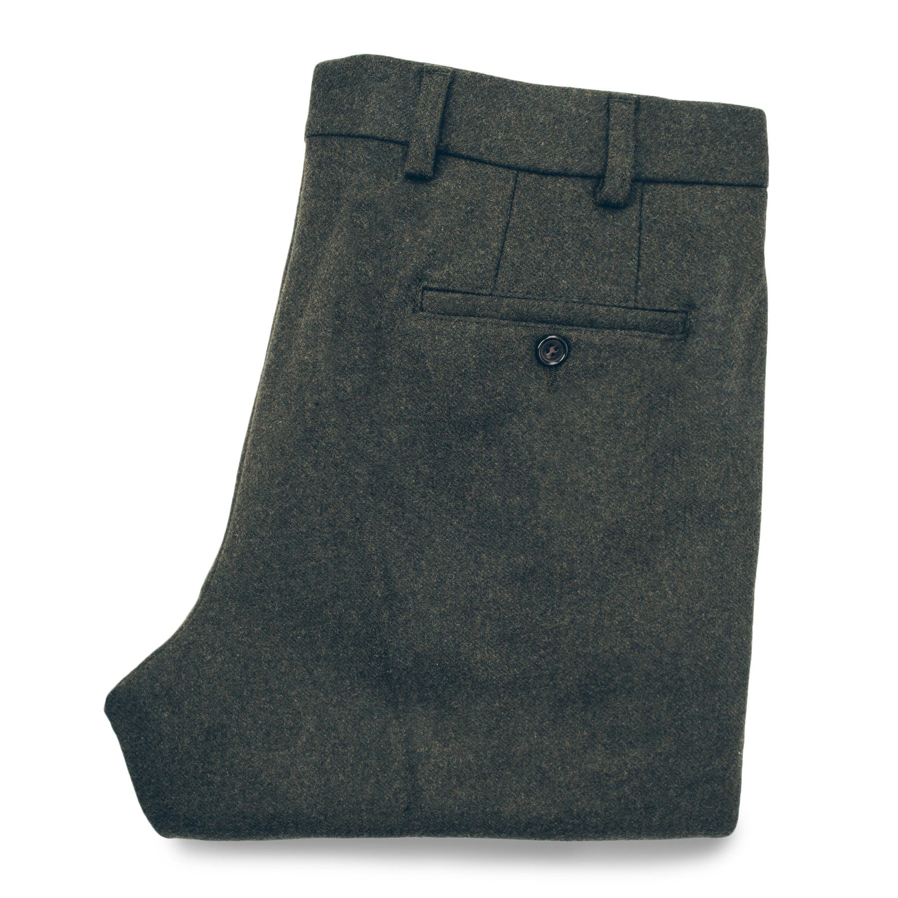 The Telegraph Trouser in Olive Wool: Alternate Image 4, Pants by Taylor Stitch