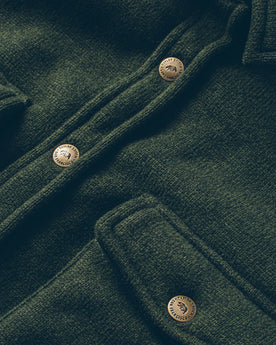 The Big Sur Jacket in Heather Olive Polartec: Alternate Image 2, Outerwear by Taylor Stitch