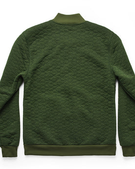 The Inverness Bomber in Olive Knit Quilt: Alternate Image 9, Outerwear by Taylor Stitch