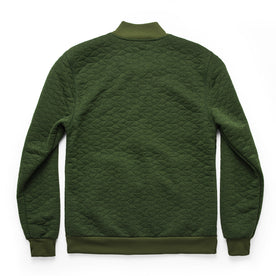 The Inverness Bomber in Olive Knit Quilt: Alternate Image 9