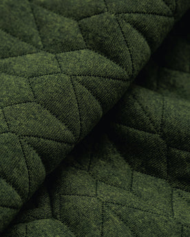 The Inverness Bomber in Olive Knit Quilt: Alternate Image 7, Outerwear by Taylor Stitch