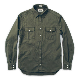 The Glacier Shirt in Olive Twill: Alternate Image 3