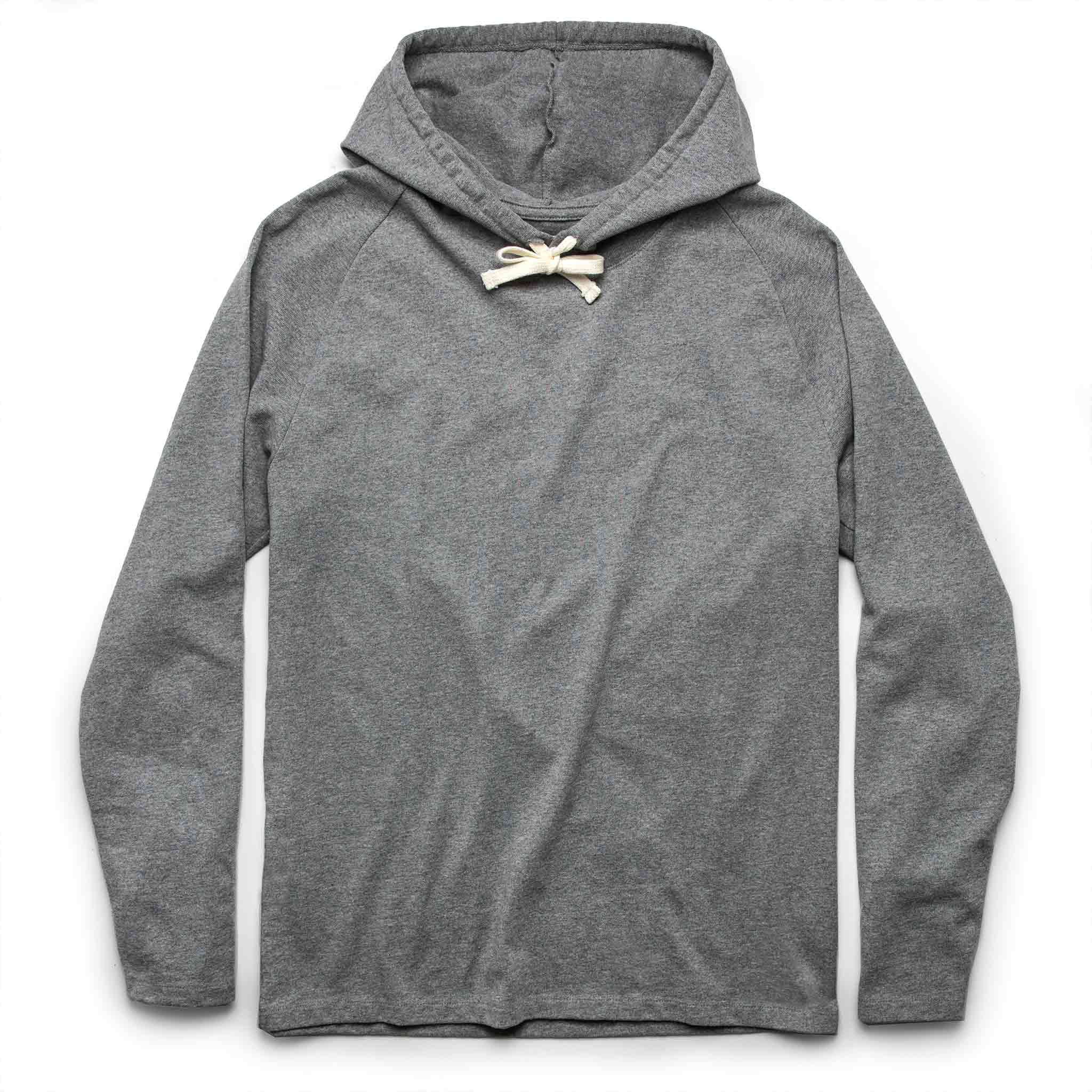 The Heavy Bag Hoodie in Heather Grey: Featured Image, Knits by Taylor Stitch