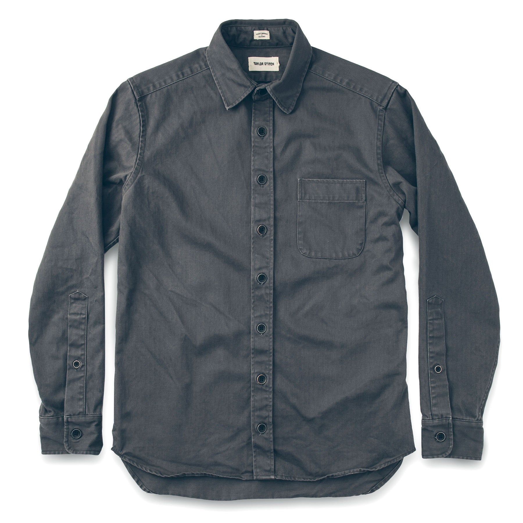 The Mechanic in Washed Charcoal Herringbone: Alternate Image 6, Wovens by Taylor Stitch