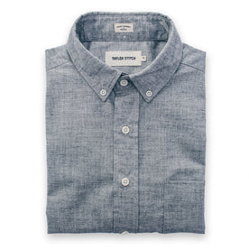 The Short Sleeve Jack in Steel Chambray - featured image