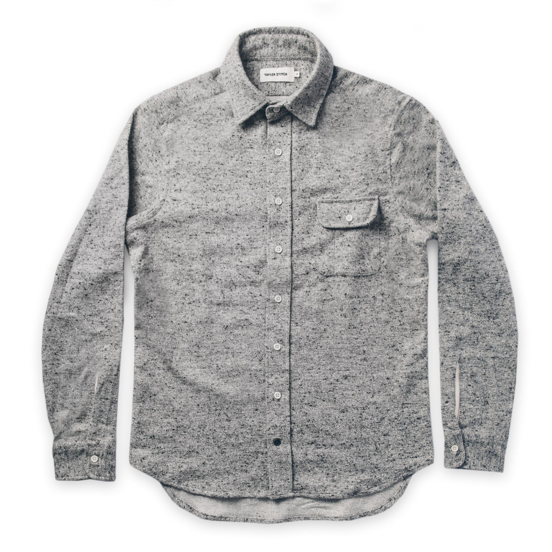 The Sun Down Shirt in Speckled Grey: Alternate Image 7, Wovens by Taylor Stitch