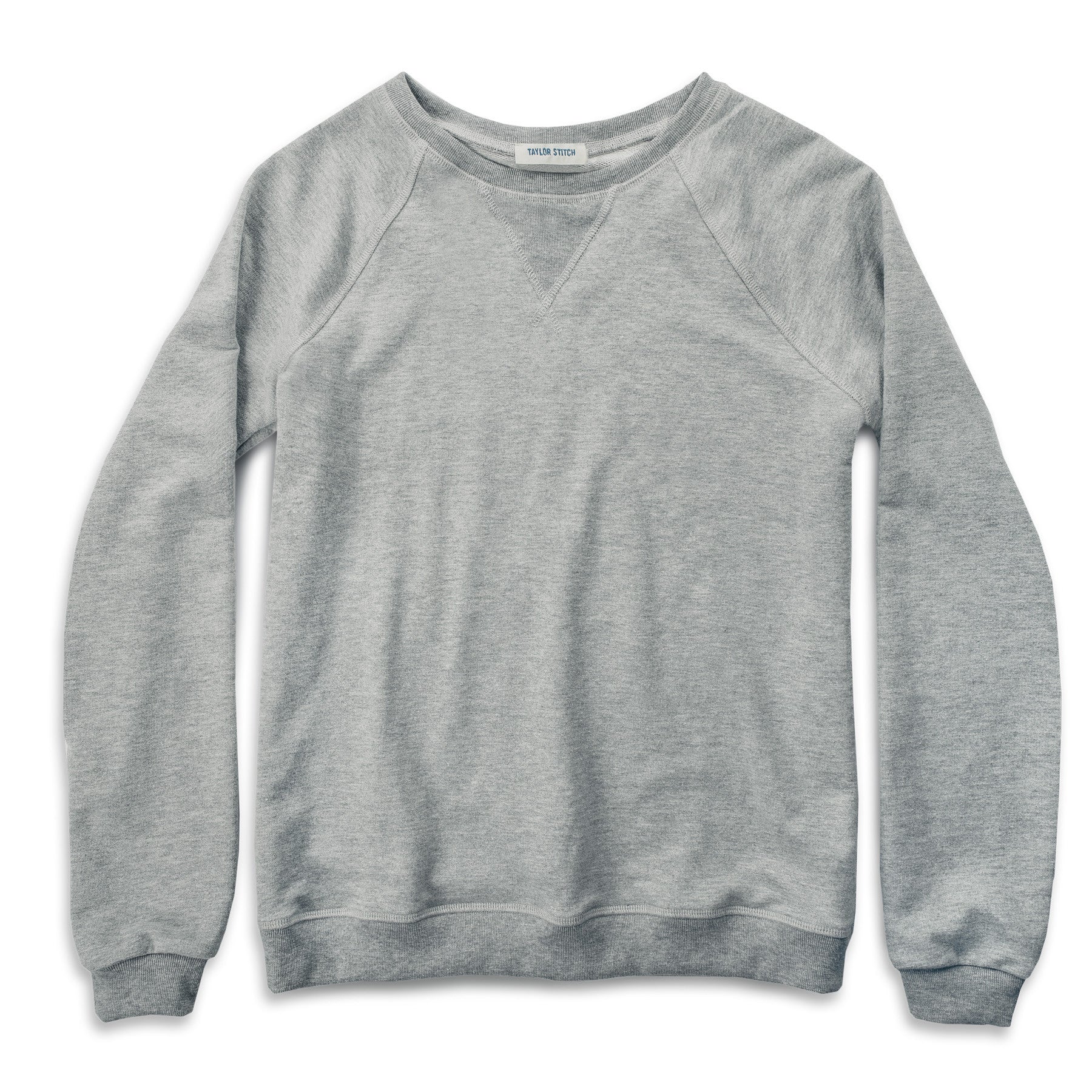 The Weekend Sweatshirt in Heather Grey: Featured Image, Knits by Taylor Stitch