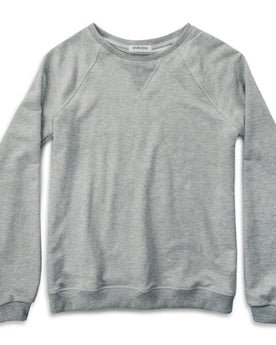The Weekend Sweatshirt in Heather Grey: Featured Image, Knits by Taylor Stitch