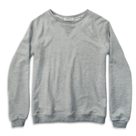 The Weekend Sweatshirt in Heather Grey: Featured Image