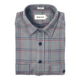 The Crater Shirt in Ash Plaid - featured image