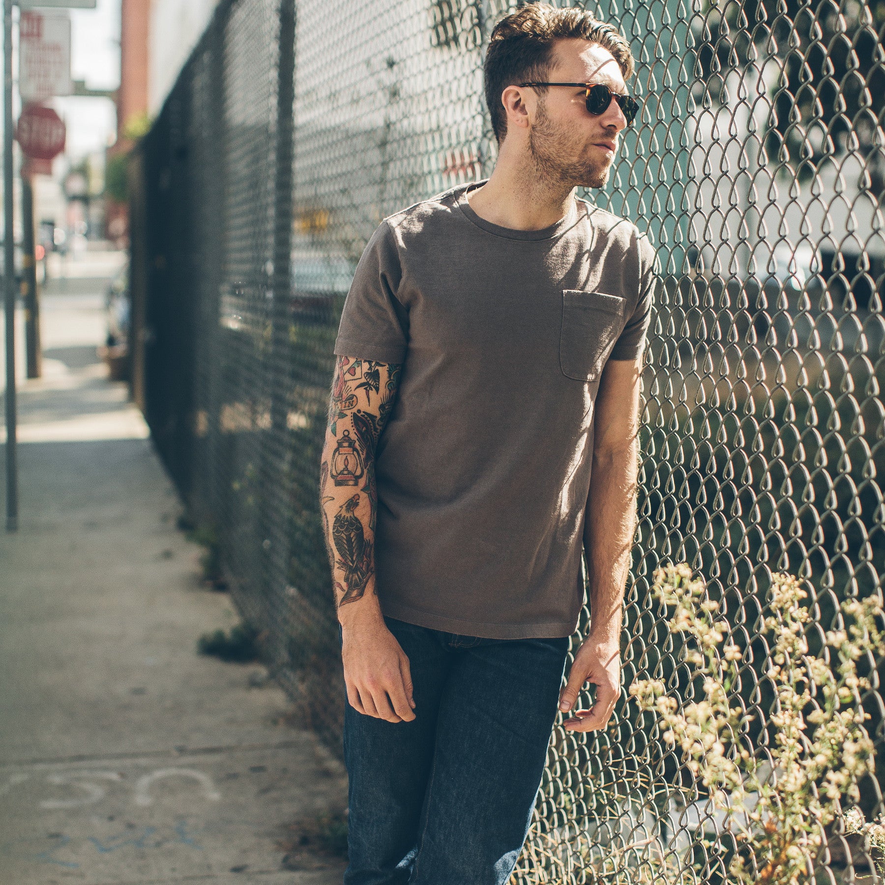The Heavy Bag Tee in Slate ('16): Alternate Image 1, Knits by Taylor Stitch