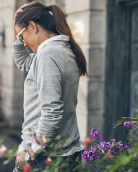 The Weekend Sweatshirt in Heather Grey: Alternate Image 5, Knits by Taylor Stitch