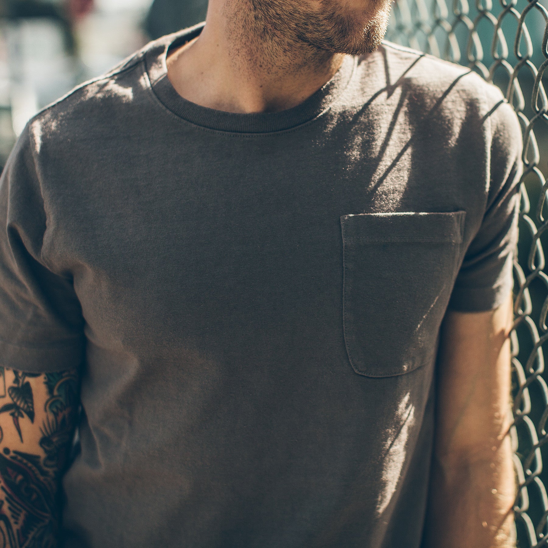 The Heavy Bag Tee in Slate ('16): Alternate Image 3, Knits by Taylor Stitch