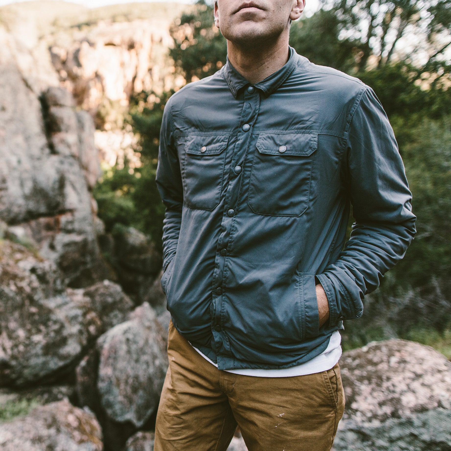 The Albion Jacket in Charcoal: Alternate Image 1, Outerwear by Taylor Stitch