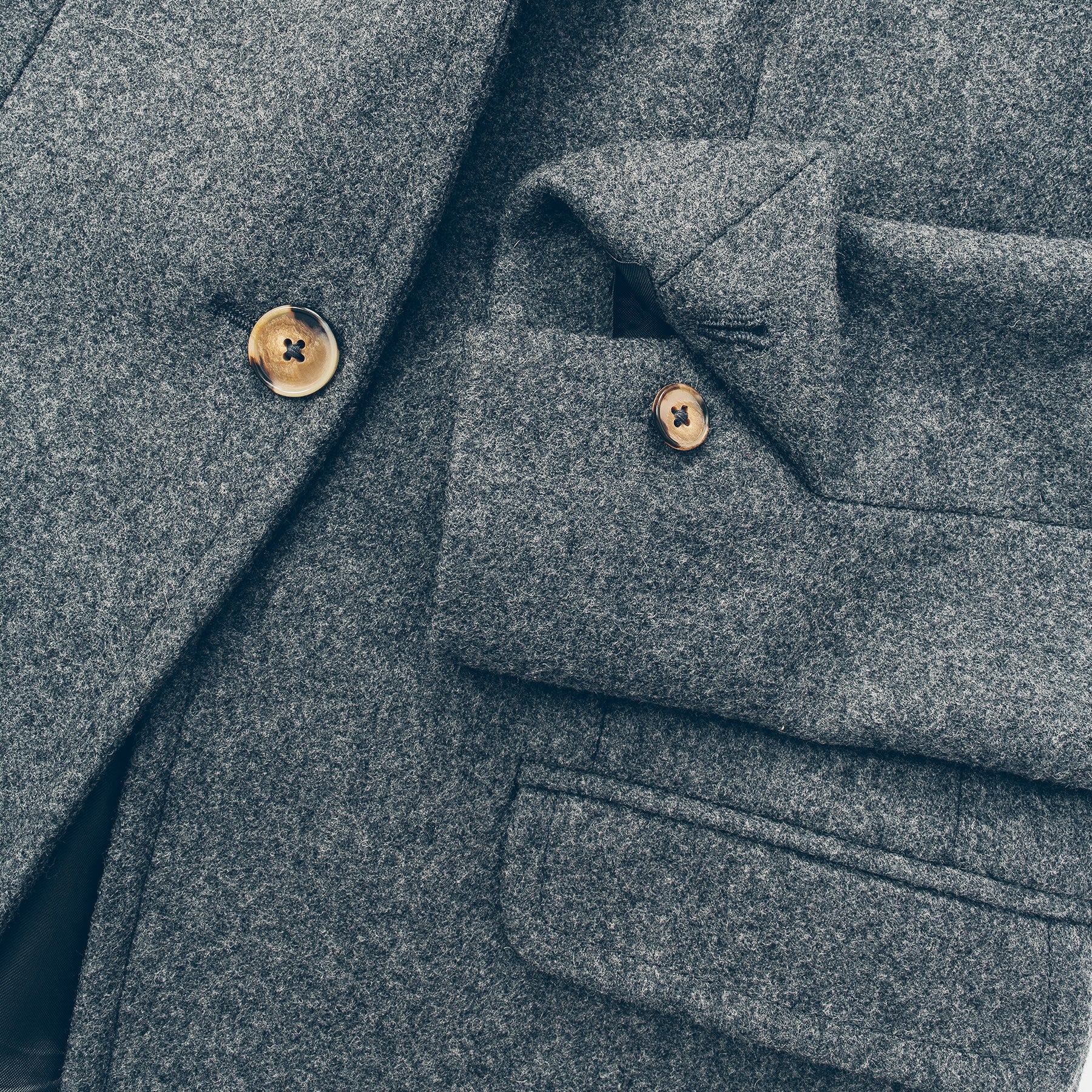The Telegraph Blazer in Charcoal Wool: Alternate Image 6, Outerwear by Taylor Stitch