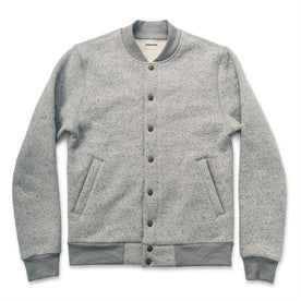 The Bomber in White Fleck Fleece: Featured Image
