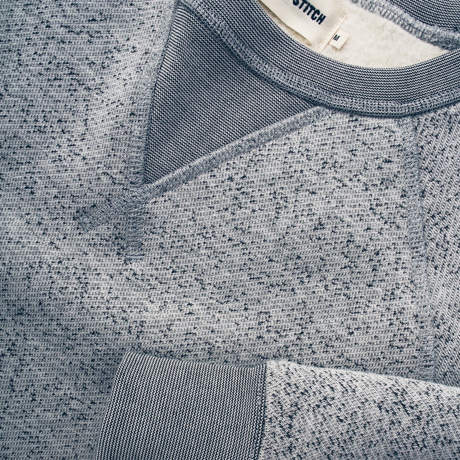 The Crew in White Fleck Fleece: Alternate Image 1, Mens by Taylor Stitch