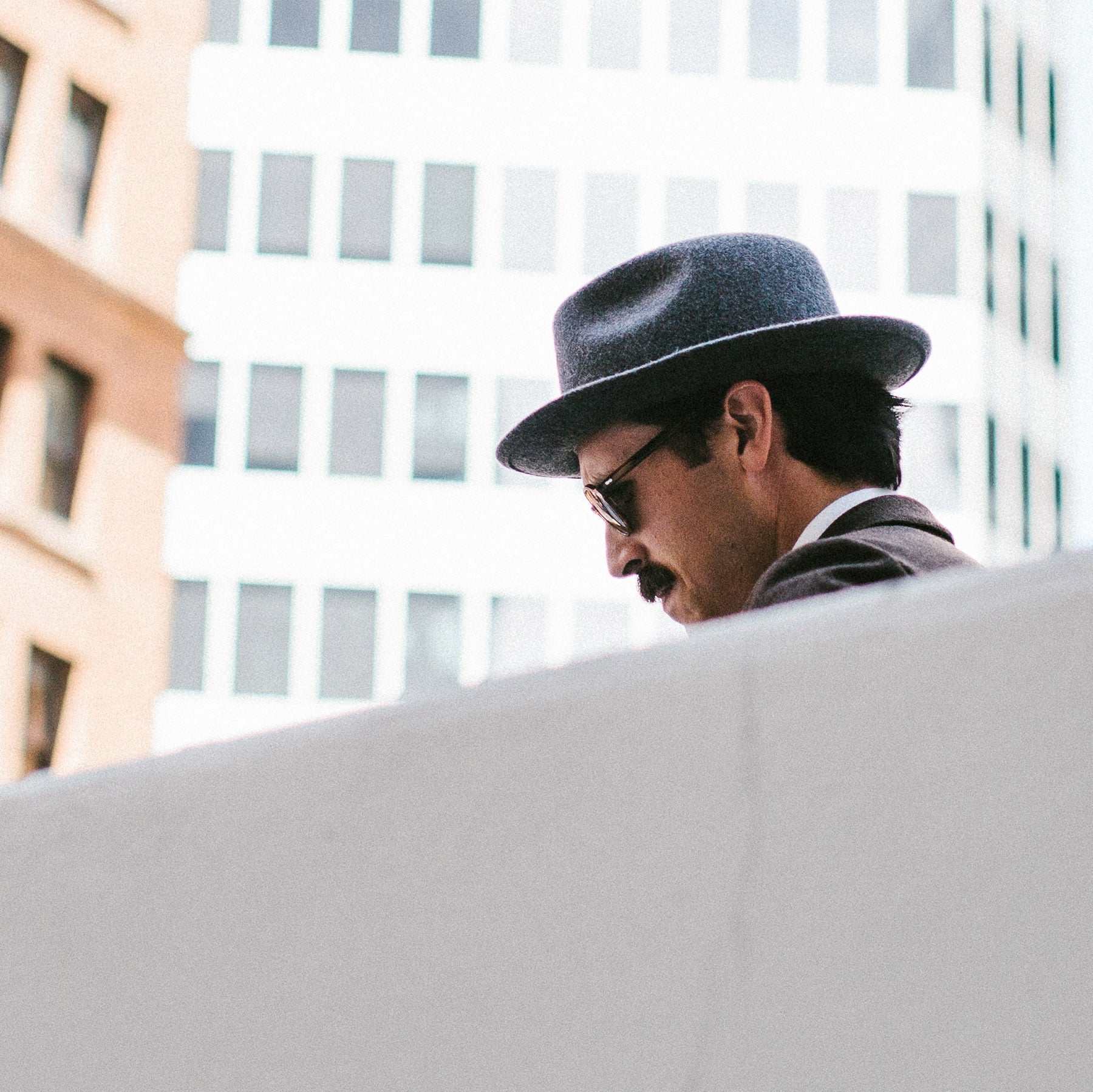 The Luke Fedora in Grey: Alternate Image 2, Basics by Taylor Stitch