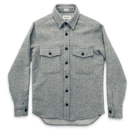The Maritime Shirt Jacket in Ash Donegal Lambswool: Alternate Image 7