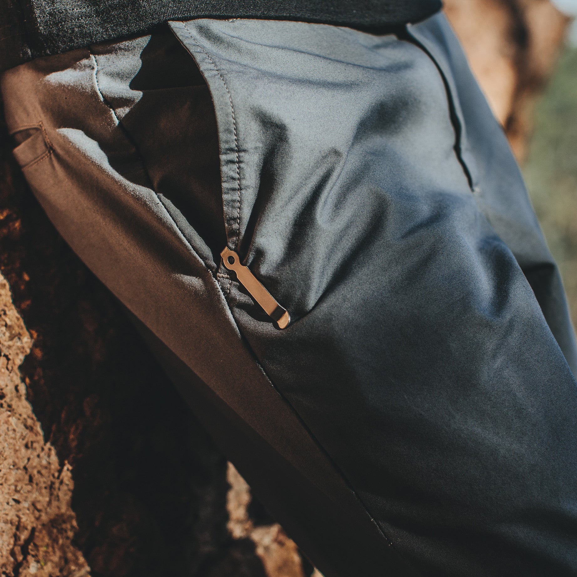 The Travel Chino in Charcoal: Alternate Image 2, Pants by Taylor Stitch