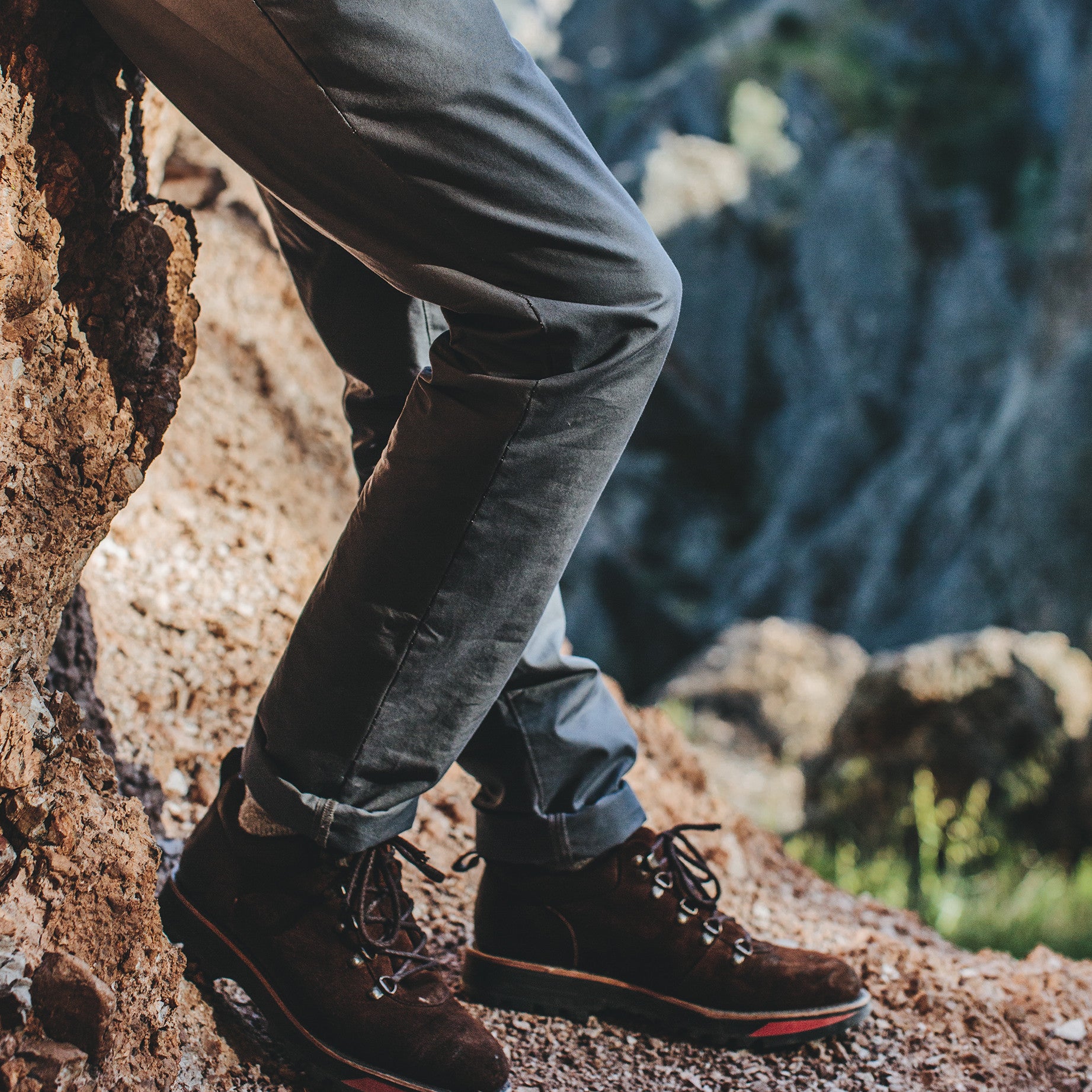 The Travel Chino in Charcoal: Alternate Image 4, Pants by Taylor Stitch