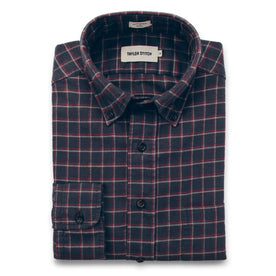 The Jack in Brushed Taupe Plaid Flannel: Featured Image