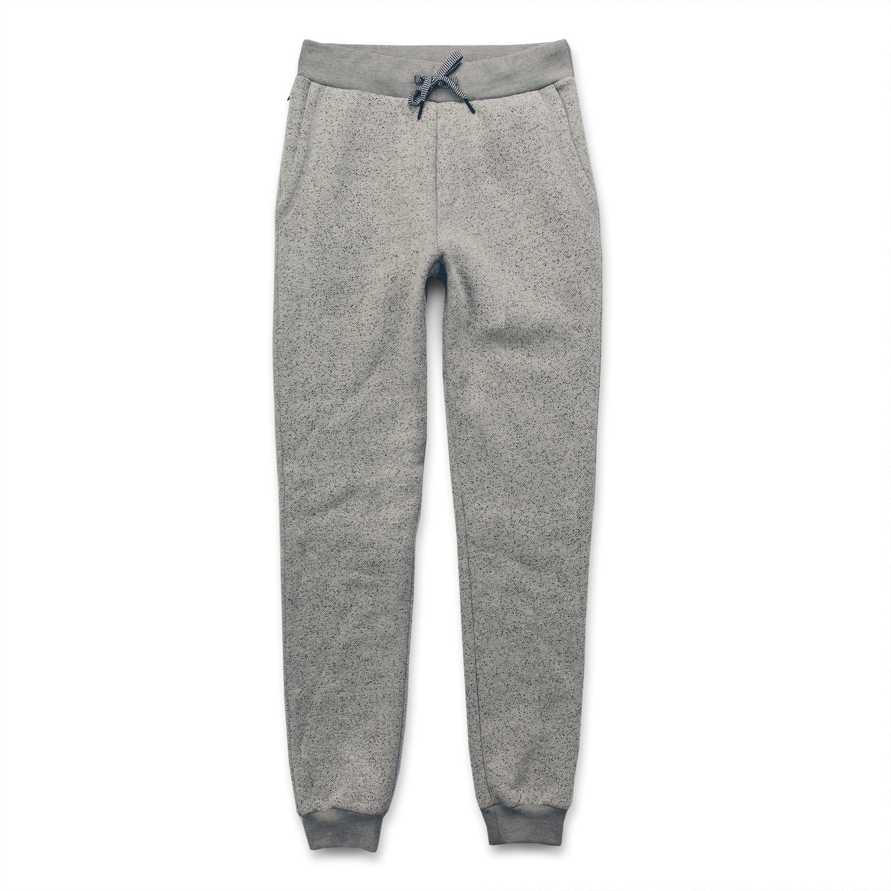 The Travel Pant in White Fleck Fleece: Alternate Image 2, Mens by Taylor Stitch