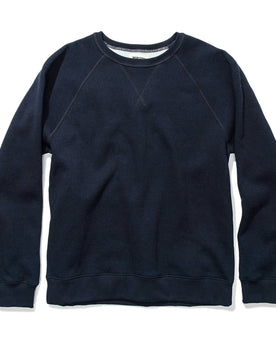 The Crew in Indigo Fleece: Featured Image, Knits by Taylor Stitch
