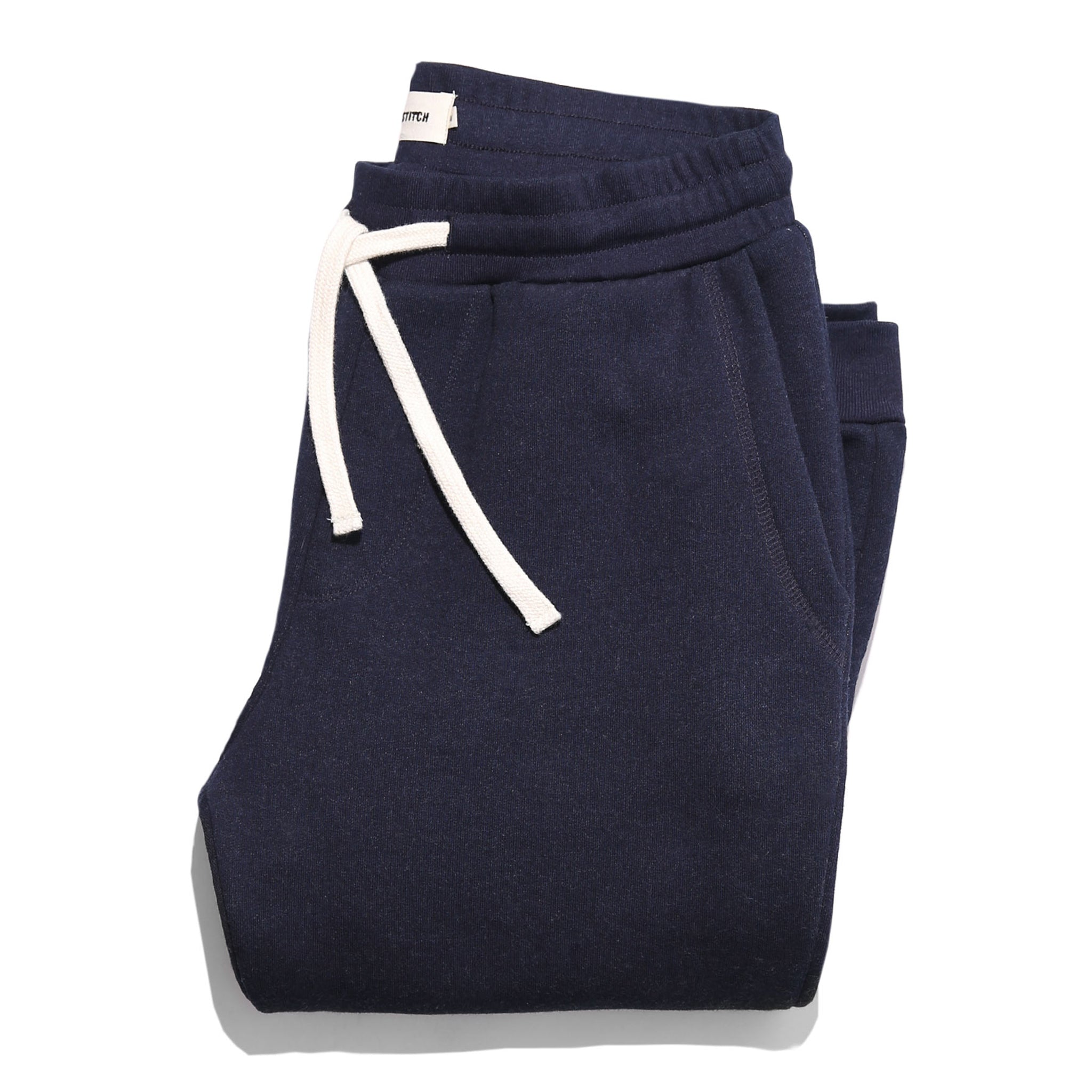 The Travel Pant in Indigo Fleece: Featured Image, Pants by Taylor Stitch