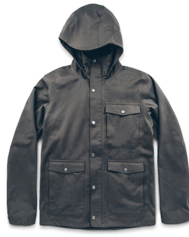 The Hawkins Jacket in Charcoal Neoshell: Featured Image, Outerwear by Taylor Stitch