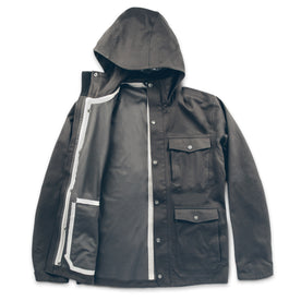 The Hawkins Jacket in Charcoal Neoshell: Alternate Image 12