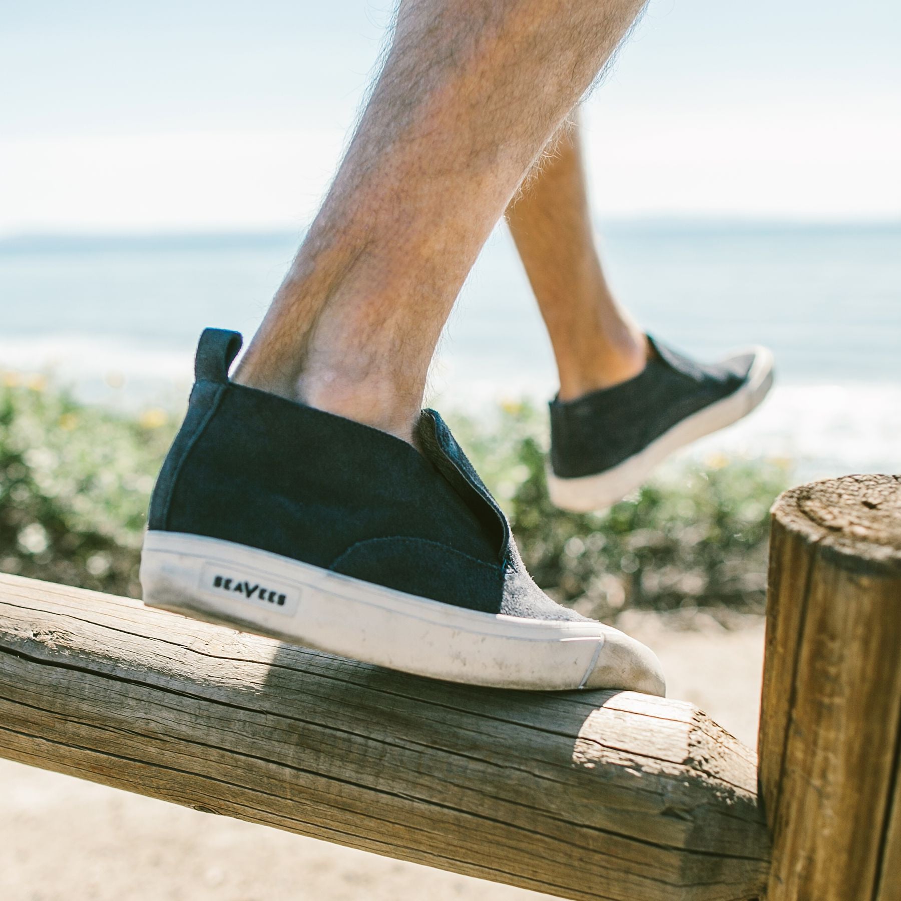 The Huntington Middie in Deep Navy: Alternate Image 1, Footwear by Taylor Stitch