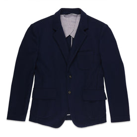 The Telegraph Jacket in Navy Boiled Wool - featured image