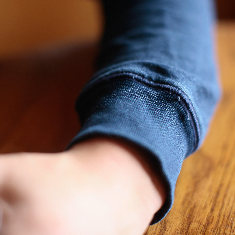 The Crewneck Sweatshirt in Sea Washed Indigo: Alternate Image 5, Knits by Taylor Stitch