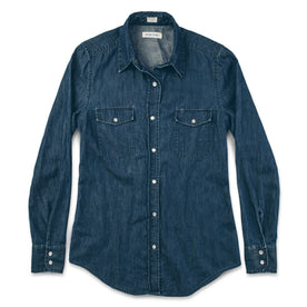 The Hutton Shirt in Indigo: Featured Image