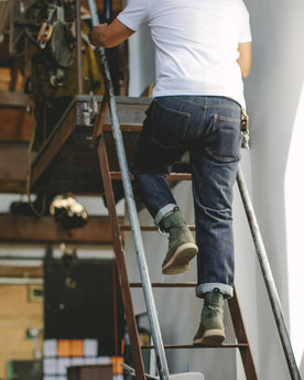 The Democratic Jean in Shuttle Loomed Italian Selvage Denim: Alternate Image 2, Denim by Taylor Stitch