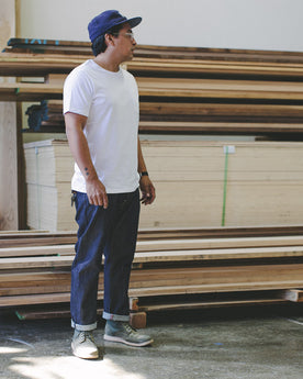 The Democratic Jean in Shuttle Loomed Italian Selvage Denim: Alternate Image 3, Denim by Taylor Stitch