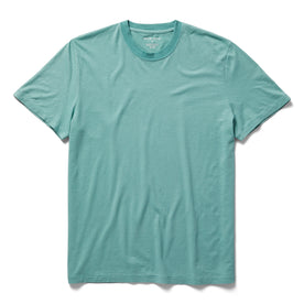 The Cotton Hemp Tee in Teal - featured image