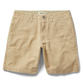 The Morse Short in Sand Linen - featured image