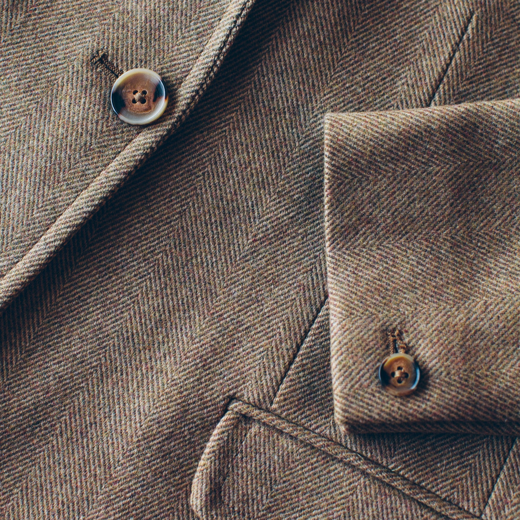 The Telegraph Blazer in Camel Italian Herringbone: Alternate Image 2, Outerwear by Taylor Stitch
